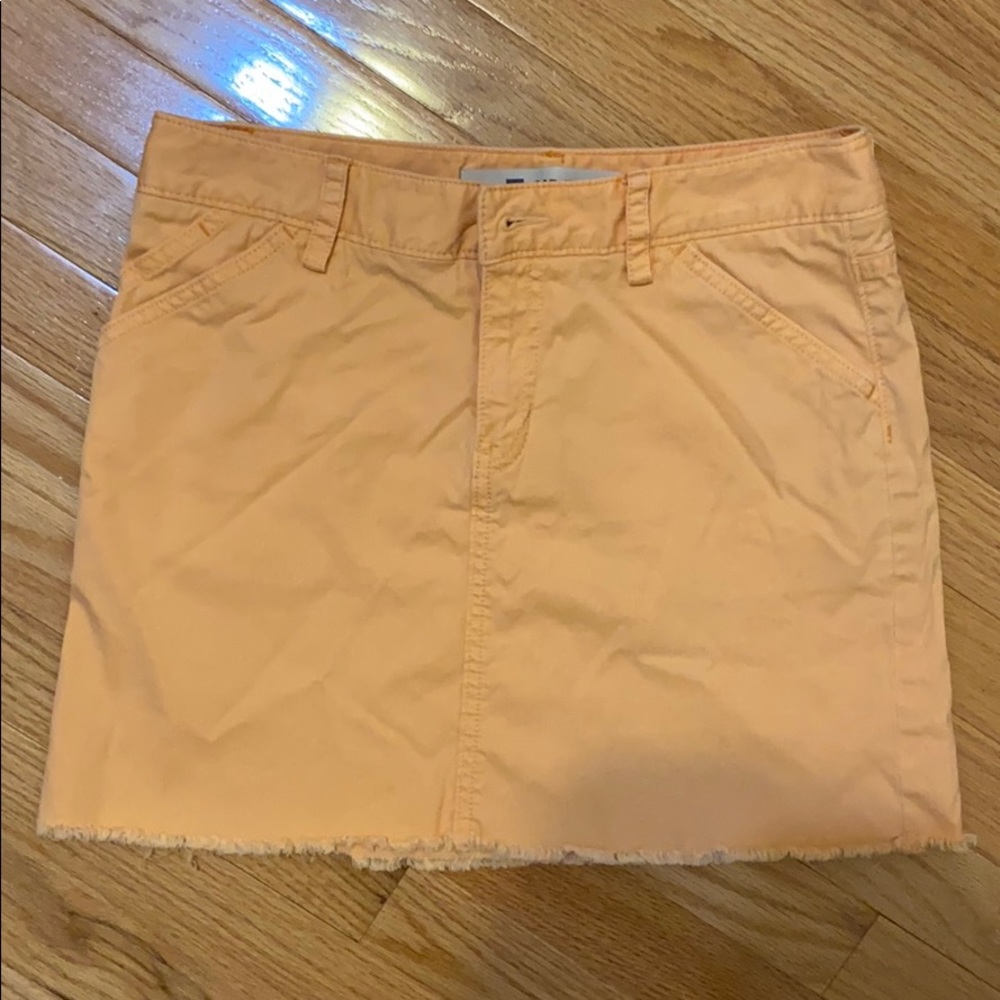 Gap Jeans Orange skirt